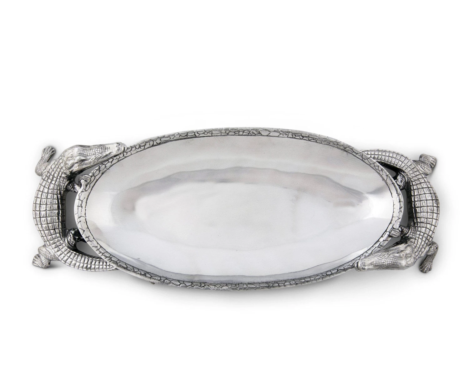 Arthur Court Alligator Centerpiece Tray