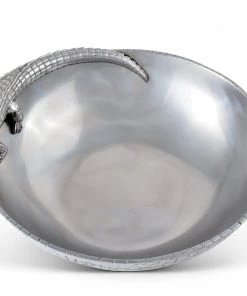 Arthur Court Alligator Figural 12 Bowl