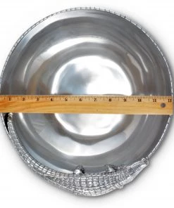 Arthur Court Alligator Figural 12 Bowl