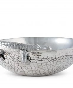 Arthur Court Alligator Figural 12 Bowl