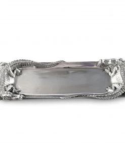 Arthur Court Alligator Figural Oblong Tray