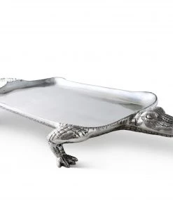 Arthur Court Alligator Figural Platter