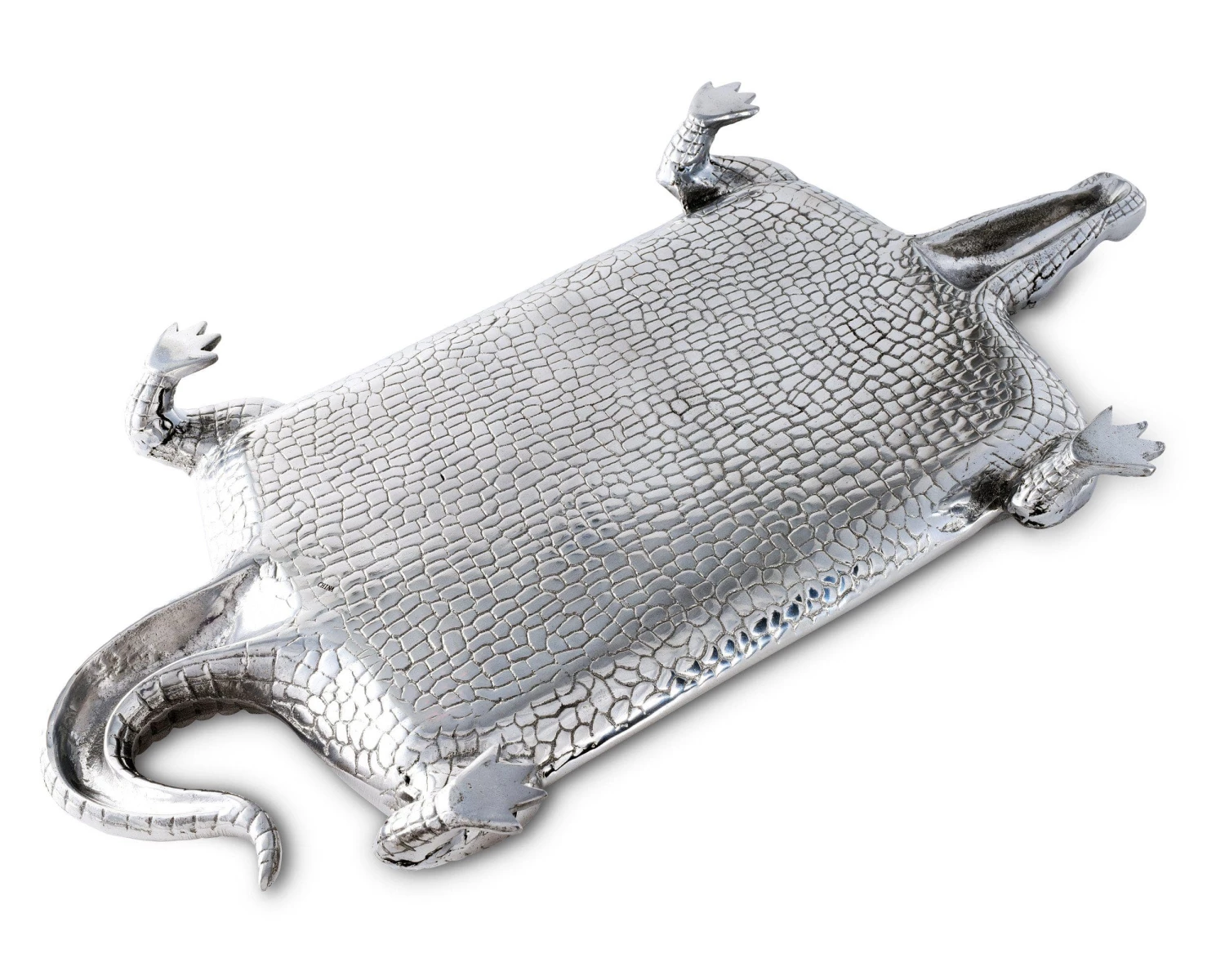 Arthur Court Alligator Figural Platter