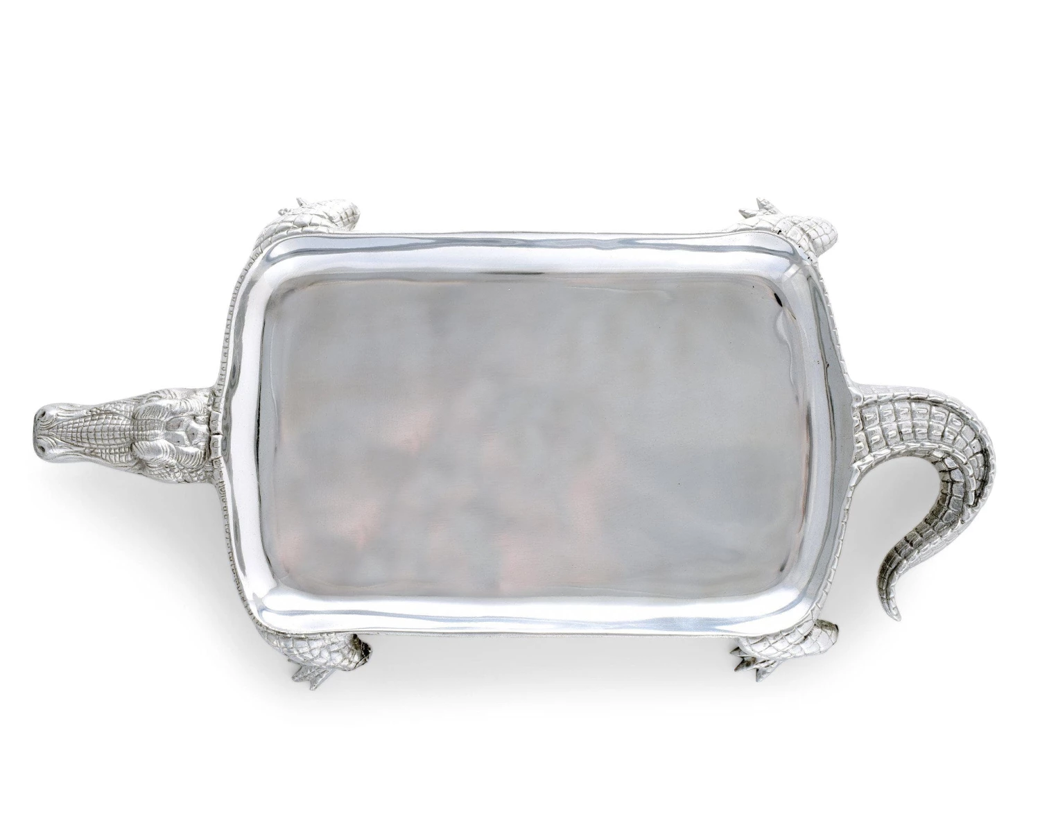 Arthur Court Alligator Figural Platter