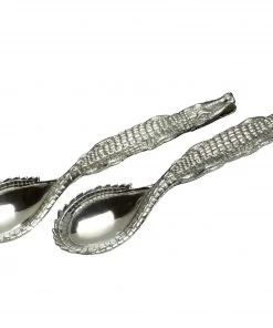 Arthur Court Alligator Figural Serving Set