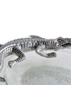 Arthur Court Alligator Glass Platter