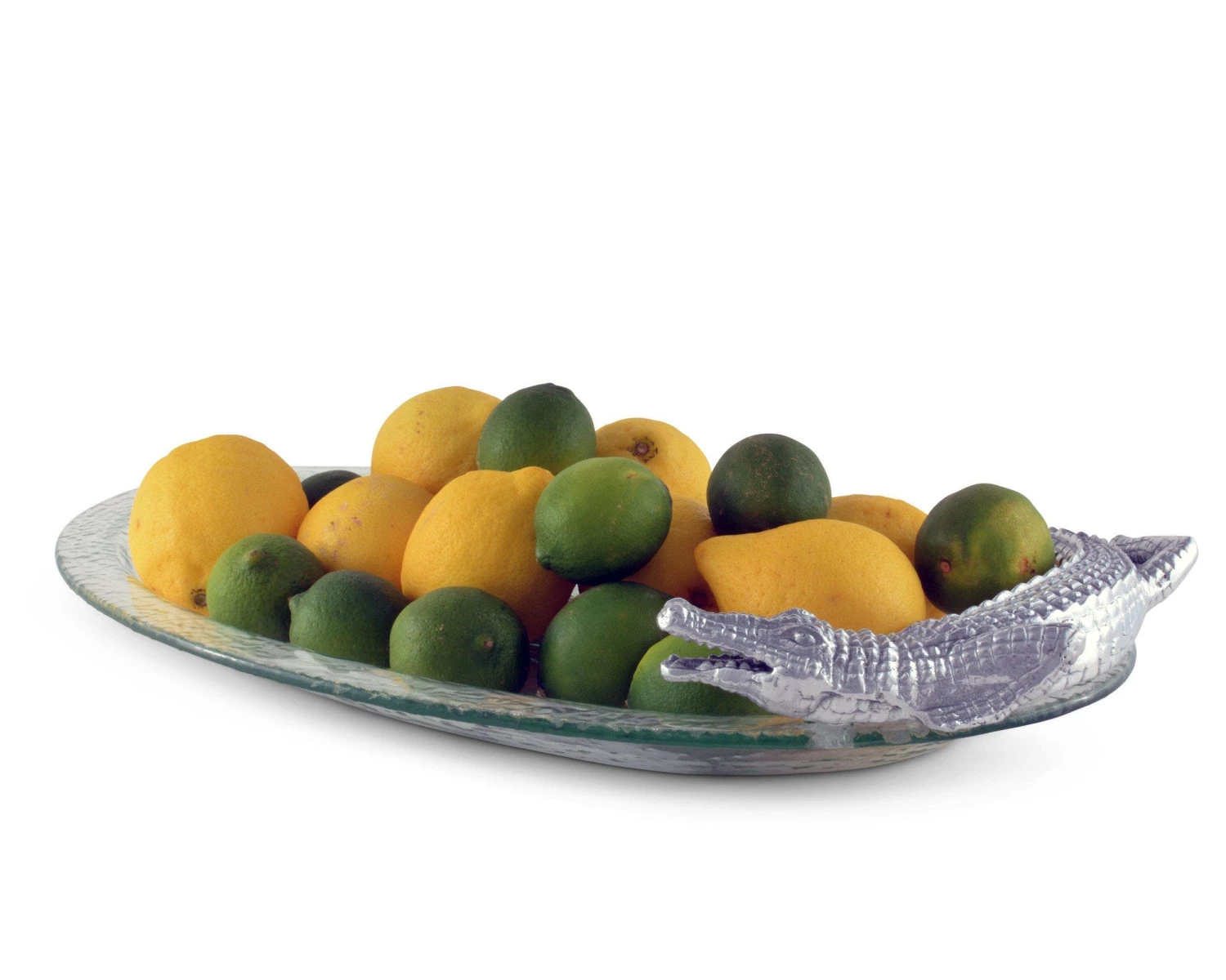 Arthur Court Alligator Glass Platter