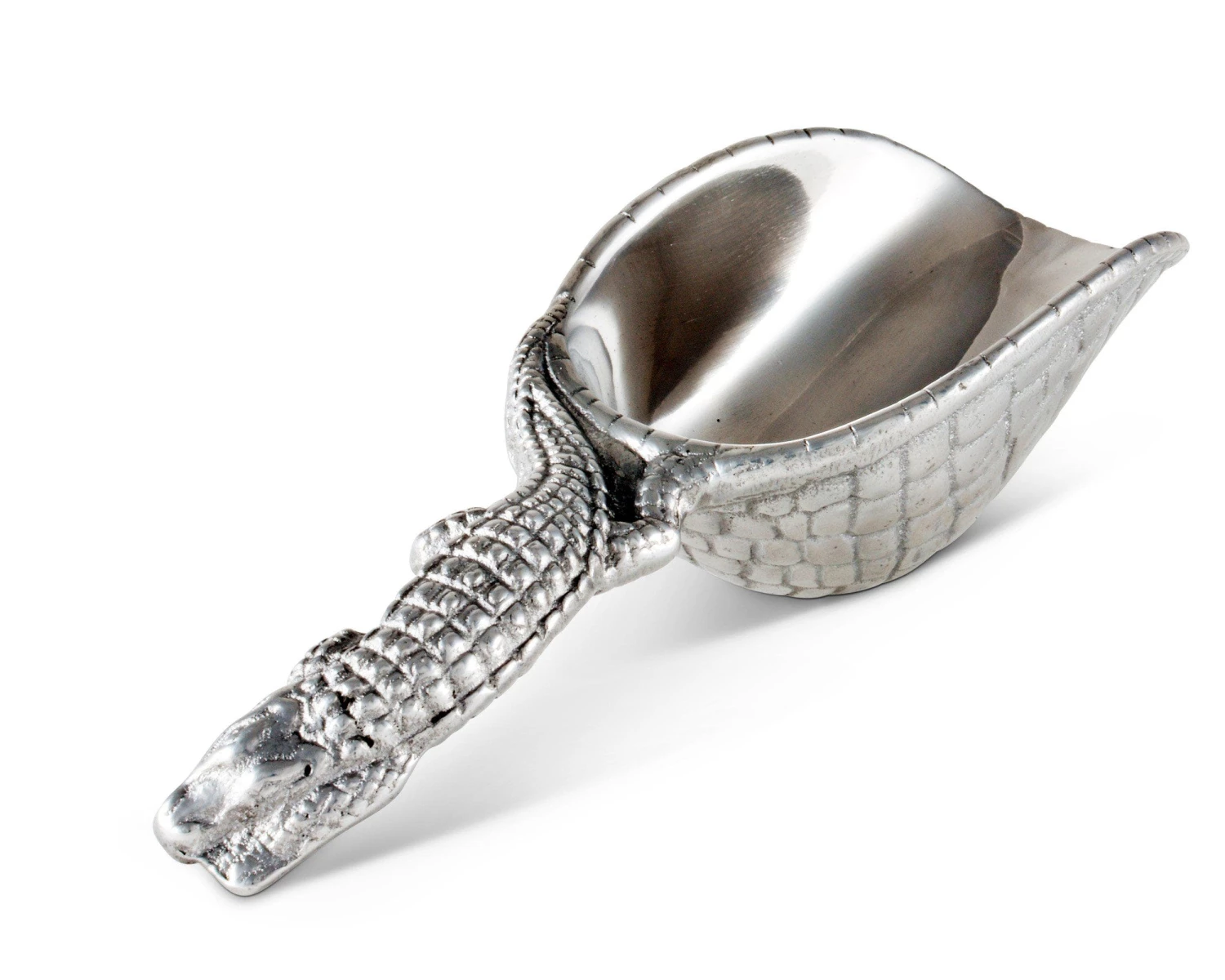 Arthur Court Alligator Ice Scoop