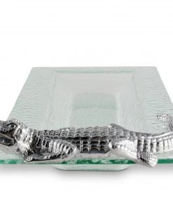 Arthur Court Alligator Oblong Tray