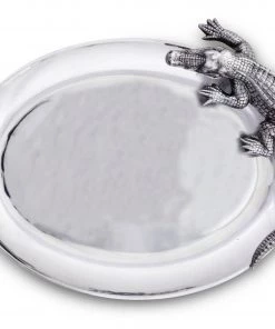 Arthur Court Alligator Oval Platter