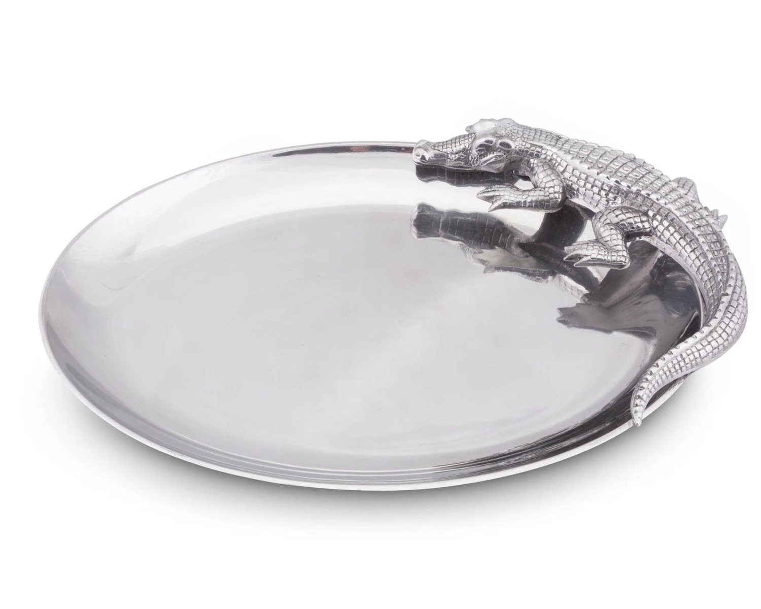 Arthur Court Alligator Oval Platter