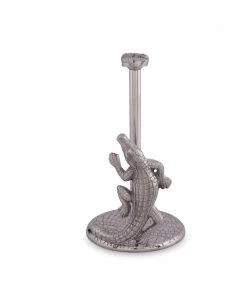 Arthur Court Alligator Paper Towel Holder