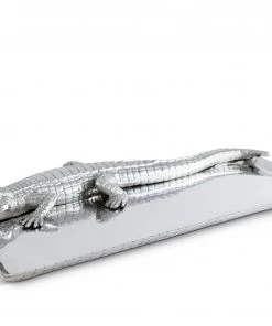 Arthur Court Alligator Tray 9x20