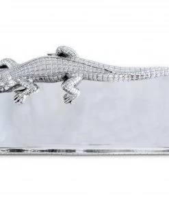 Arthur Court Alligator Tray 9x20