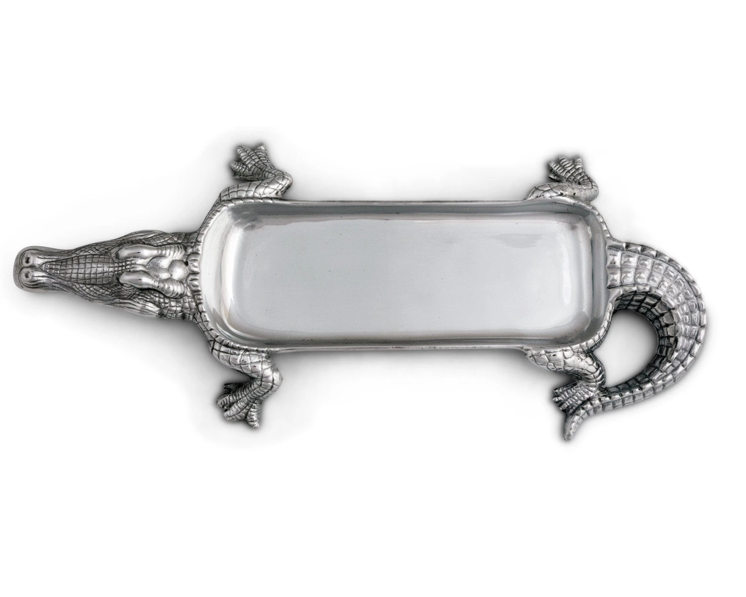 Arthur Court Alligator Tray Figural