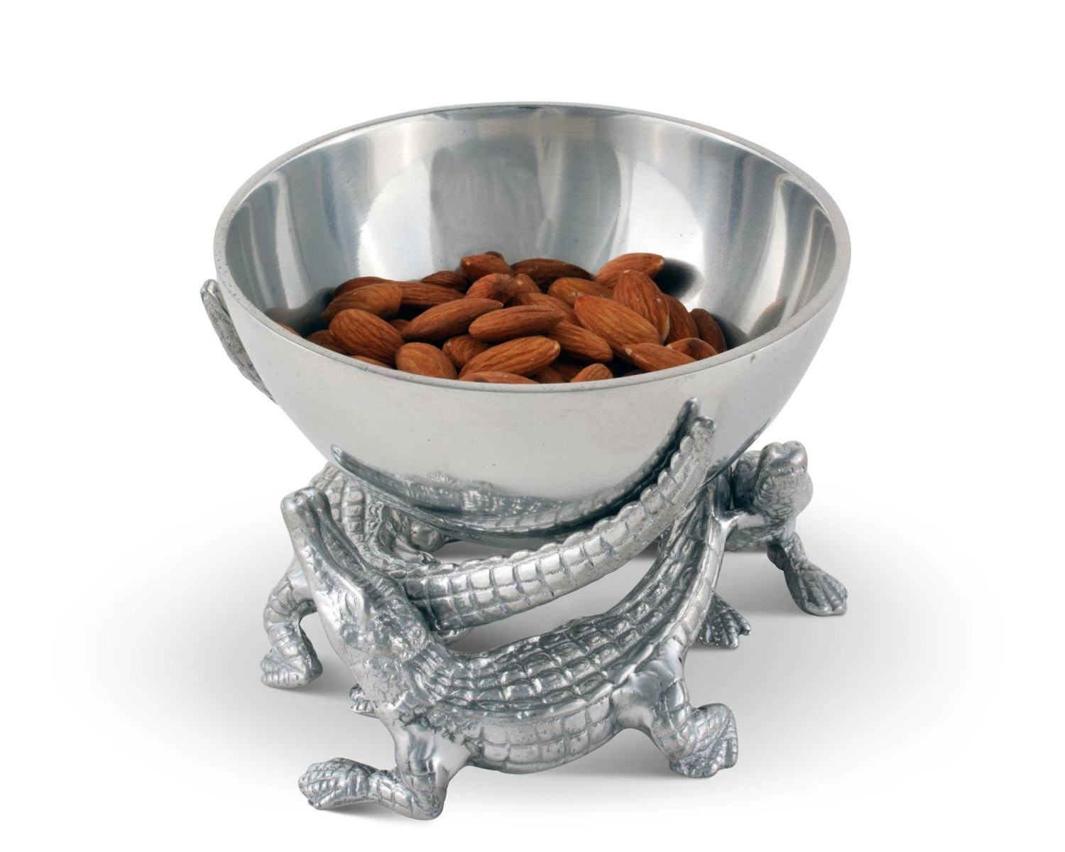 Arthur Court Elevated Alligator Bowl 5.5 Inches