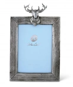 Arthur Court Elk Mount Photo Frame Antler