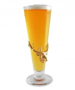 Arthur Court Antler 24k Gold Plated Pilsner