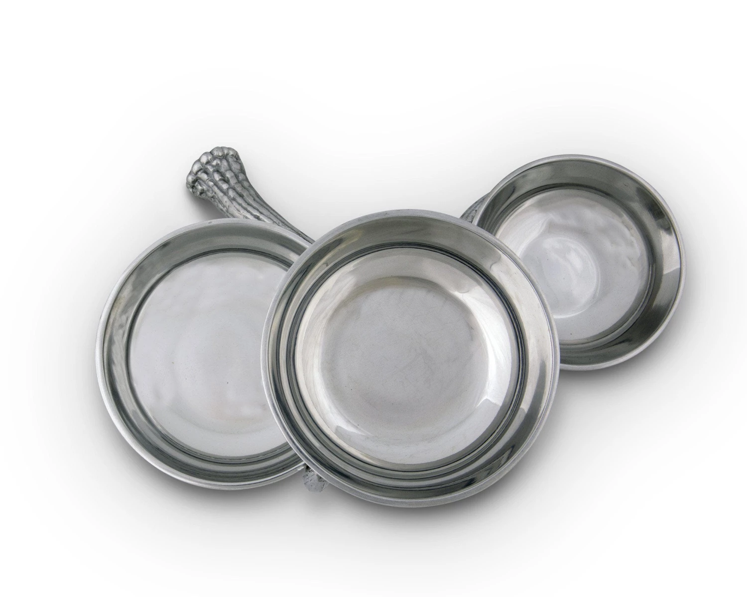 Arthur Court Antler 3-Tiered Bowl