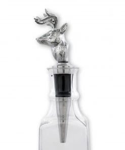 Arthur Court Antler Bottle Stopper