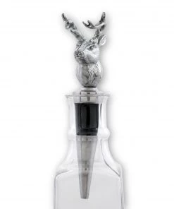 Arthur Court Antler Bottle Stopper