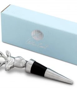 Arthur Court Antler Bottle Stopper