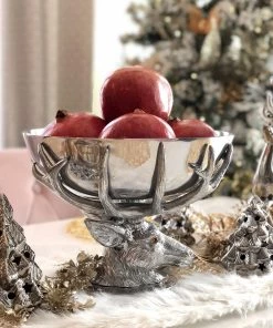 Arthur Court Antler Centerpiece Bowl