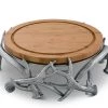 Arthur Court Antler Cheese Pedestal