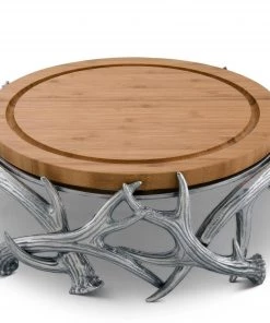 Arthur Court Antler Cheese Pedestal