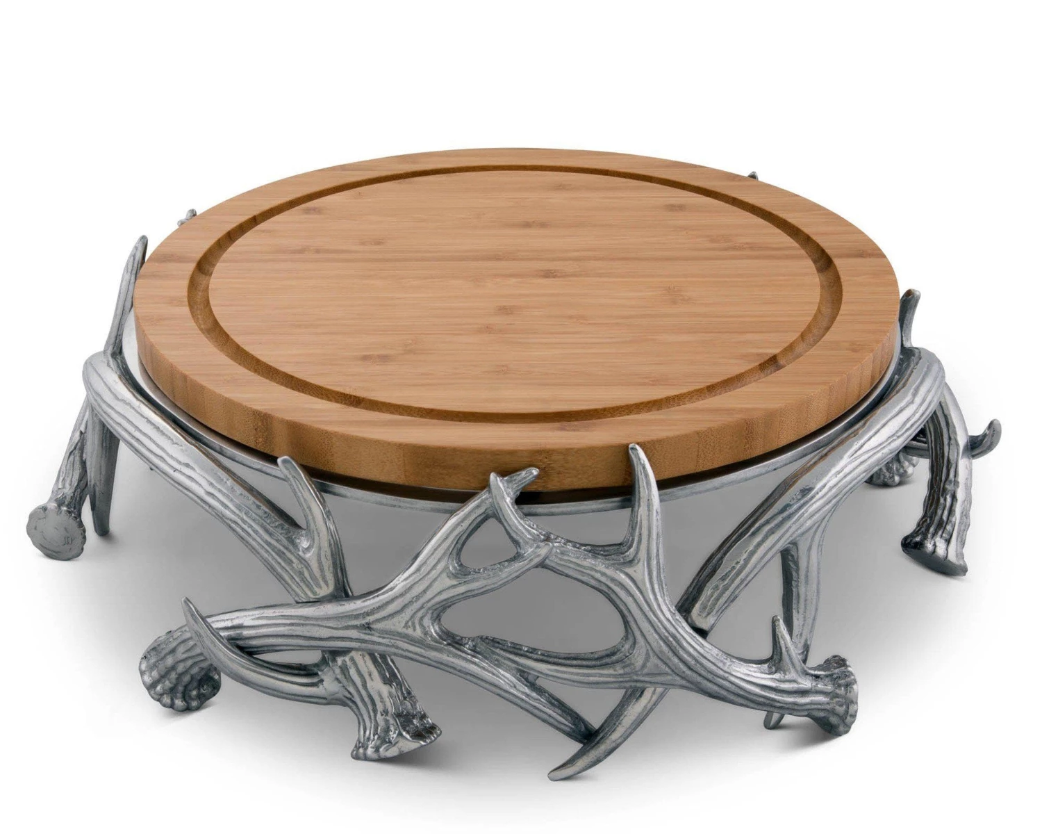 Arthur Court Antler Cheese Pedestal
