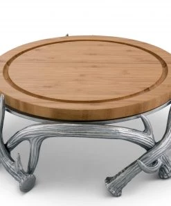 Arthur Court Antler Cheese Pedestal