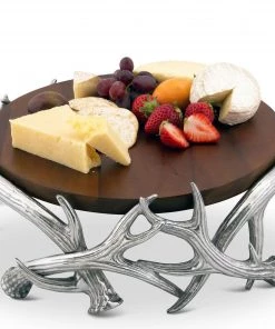 Arthur Court Antler Cheese Pedestal