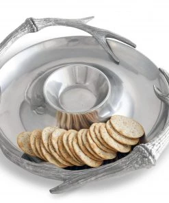 Arthur Court Antler Chip And Dip