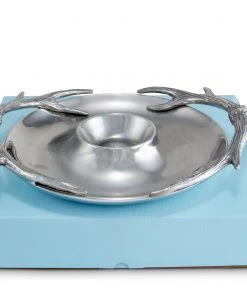 Arthur Court Antler Chip And Dip