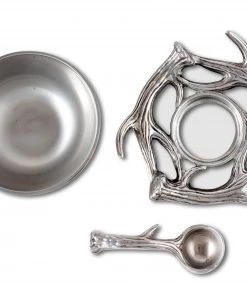 Arthur Court Antler Condiment Server