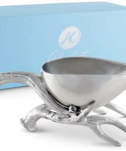 Arthur Court Antler Gravy Boat