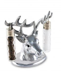 Arthur Court Antler Hanging Salt And Pepper Set