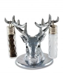 Arthur Court Antler Hanging Salt And Pepper Set