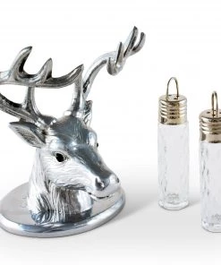 Arthur Court Antler Hanging Salt And Pepper Set