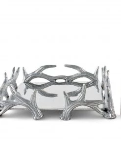 Arthur Court Antler Luncheon Napkin Box