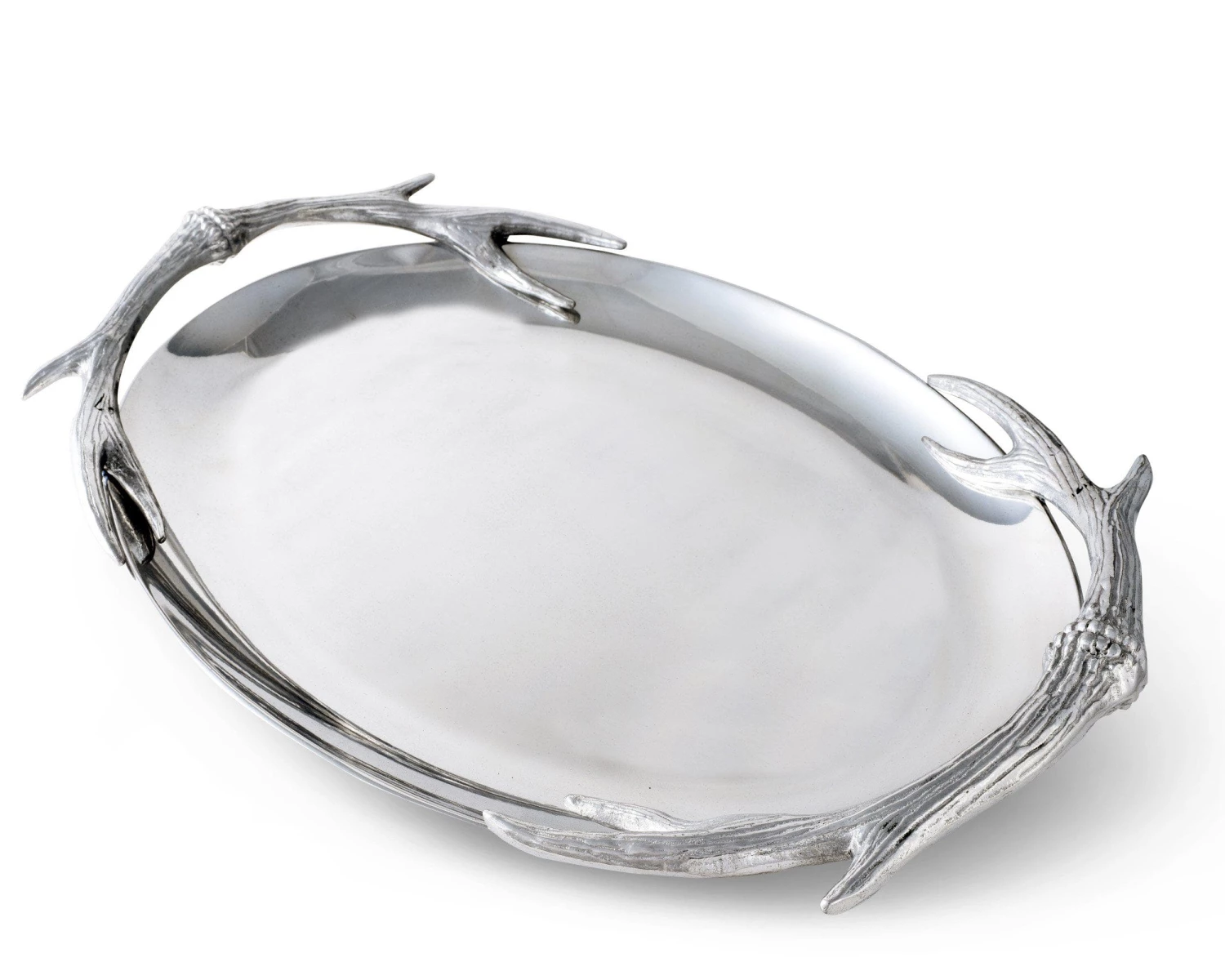 Arthur Court Antler Oval Platter