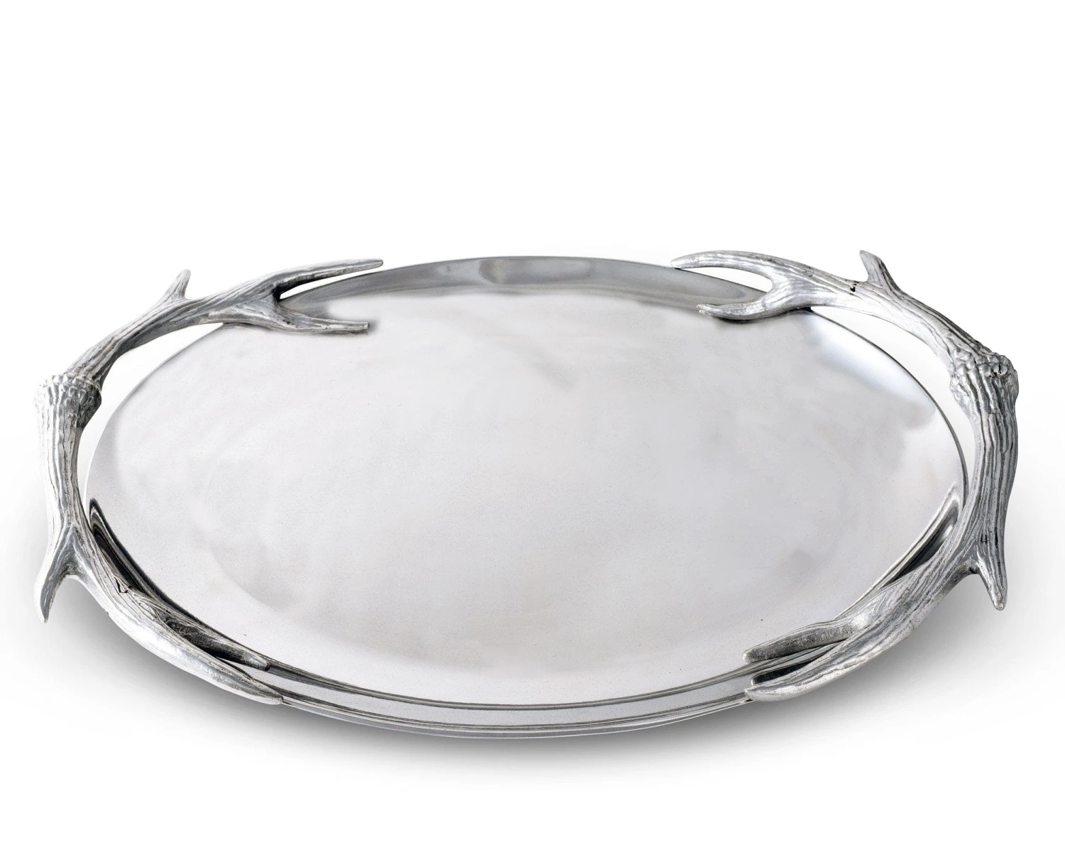 Arthur Court Antler Oval Platter