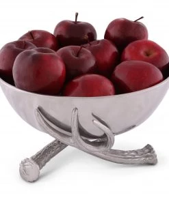 Arthur Court Antler Pedestal Bowl