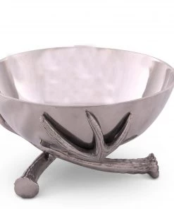 Arthur Court Antler Pedestal Bowl