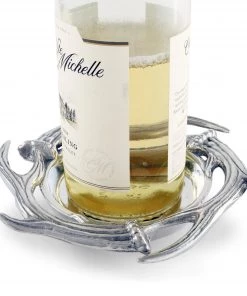Arthur Court Antler Wine Coaster