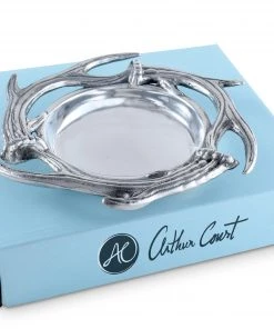 Arthur Court Antler Wine Coaster