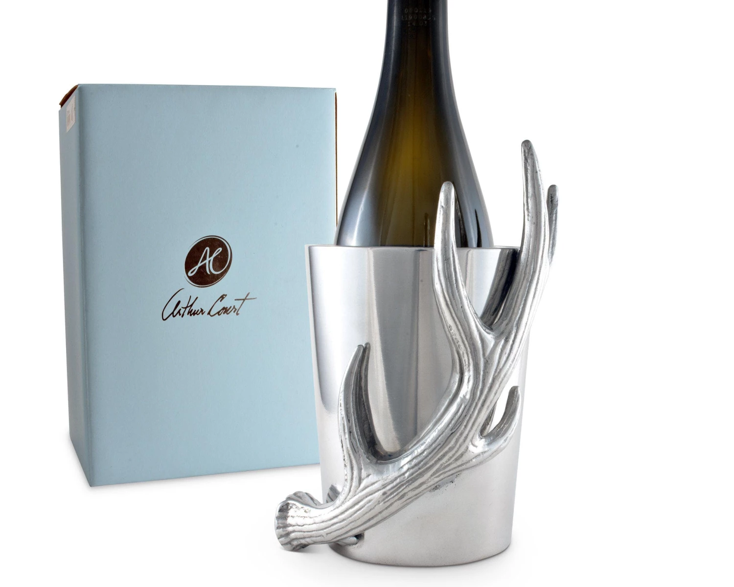 Arthur Court Bottle Holder Antler