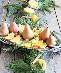 Arthur Court Deer Head Centerpiece Tray