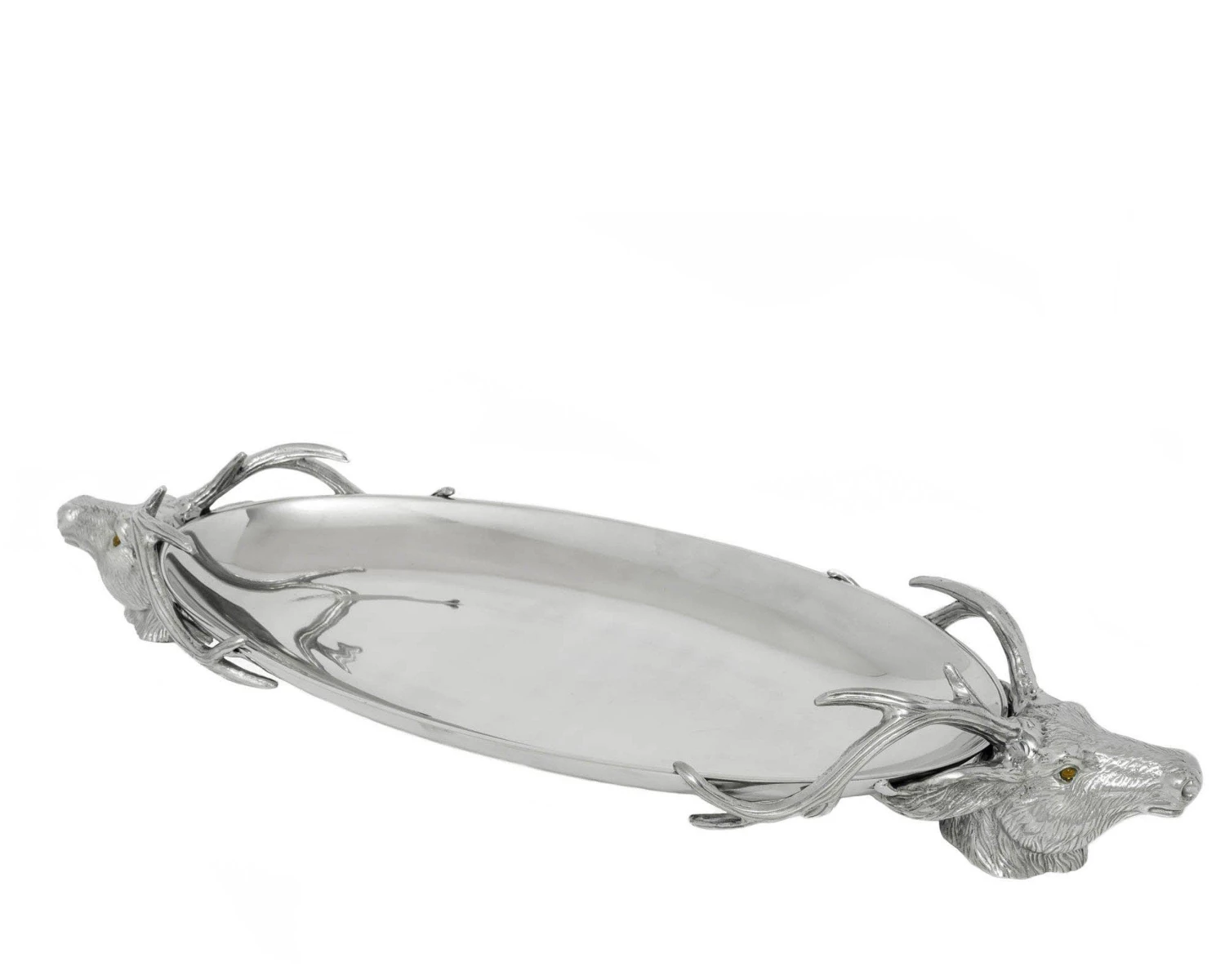 Arthur Court Deer Head Centerpiece Tray