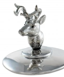 Arthur Court Deer Napkin Weight